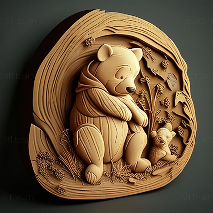 3D model Winnie the Pooh (STL)
